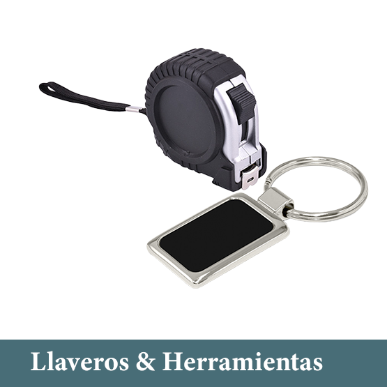 Llaveros y herramientas promocionales